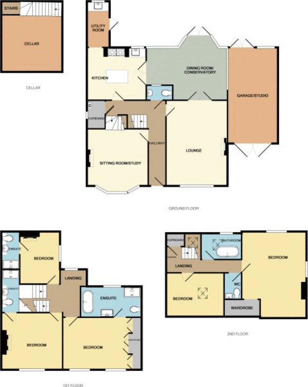 Floorplan for Belvidere Road, Walsall, West Midlands