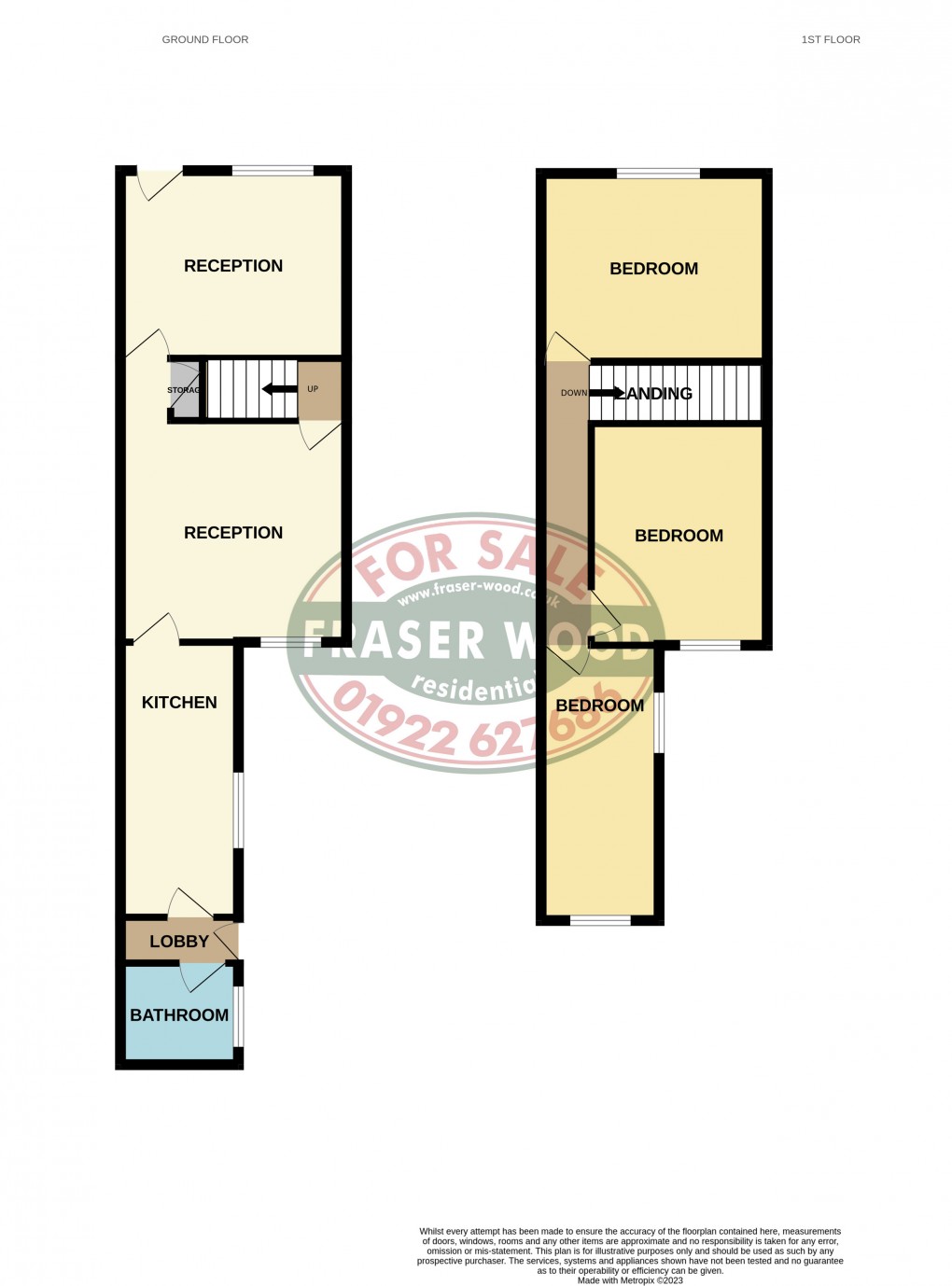 Floorplan for Weston Street, Walsall, West Midlands