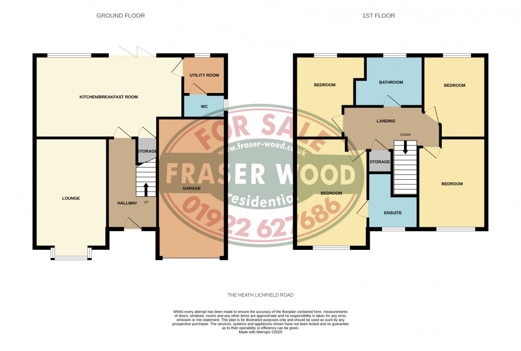 Floorplan for Bloxwich, Walsall