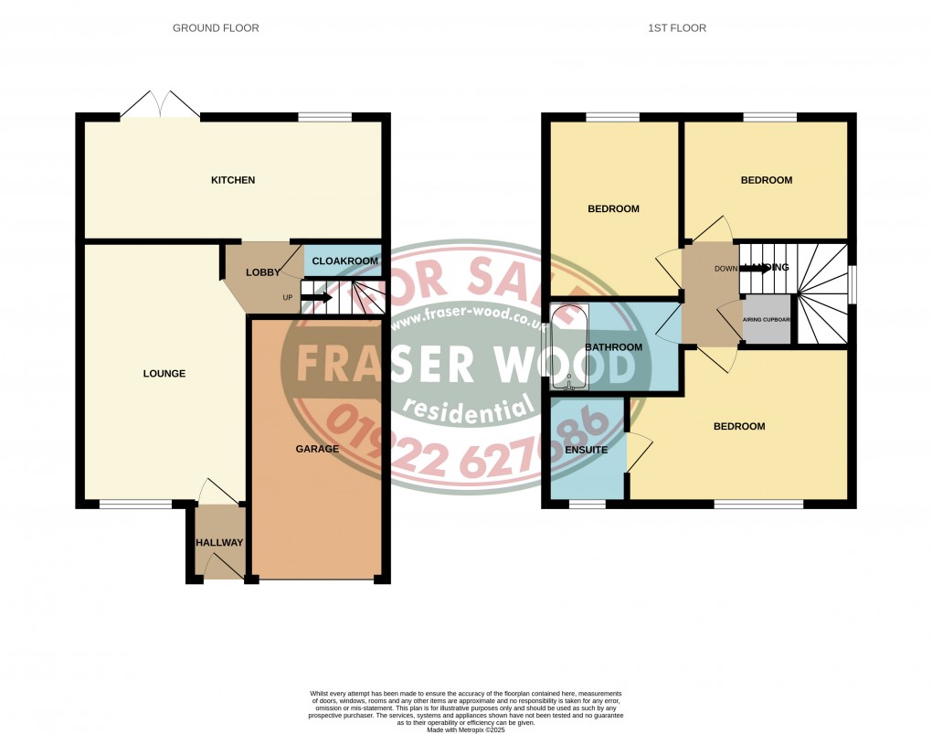 Floorplan for Yew Tree Estate, Walsall, West Midlands
