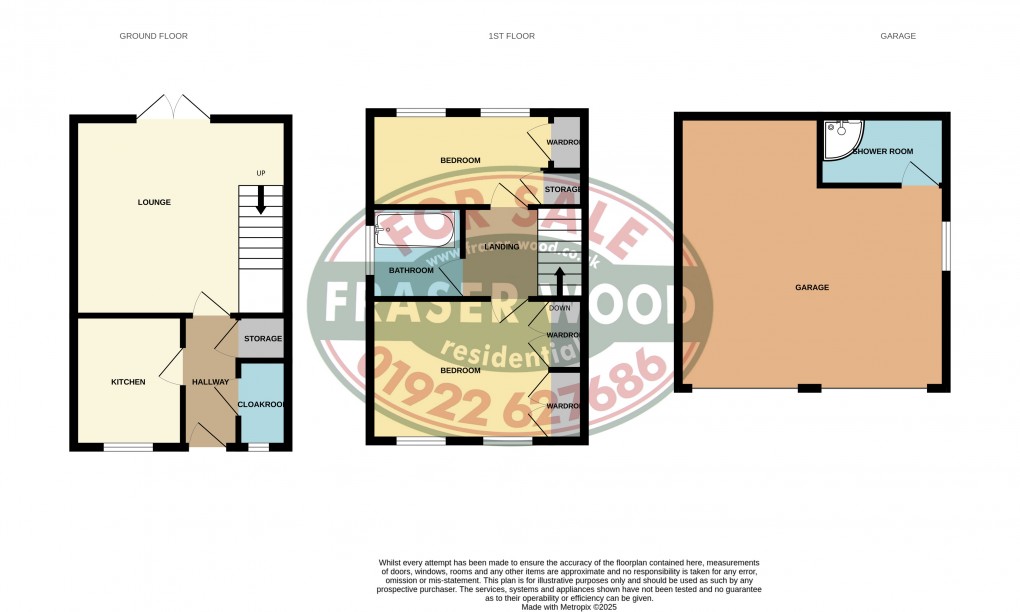 Floorplan for Pelsall, Walsall, West Midlands