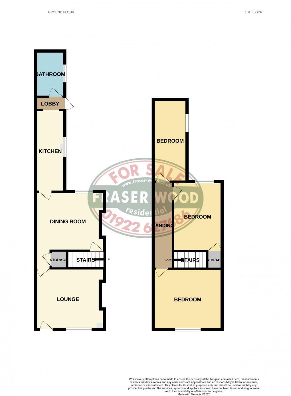 Floorplan for Palfrey, Walsall, West Midlands