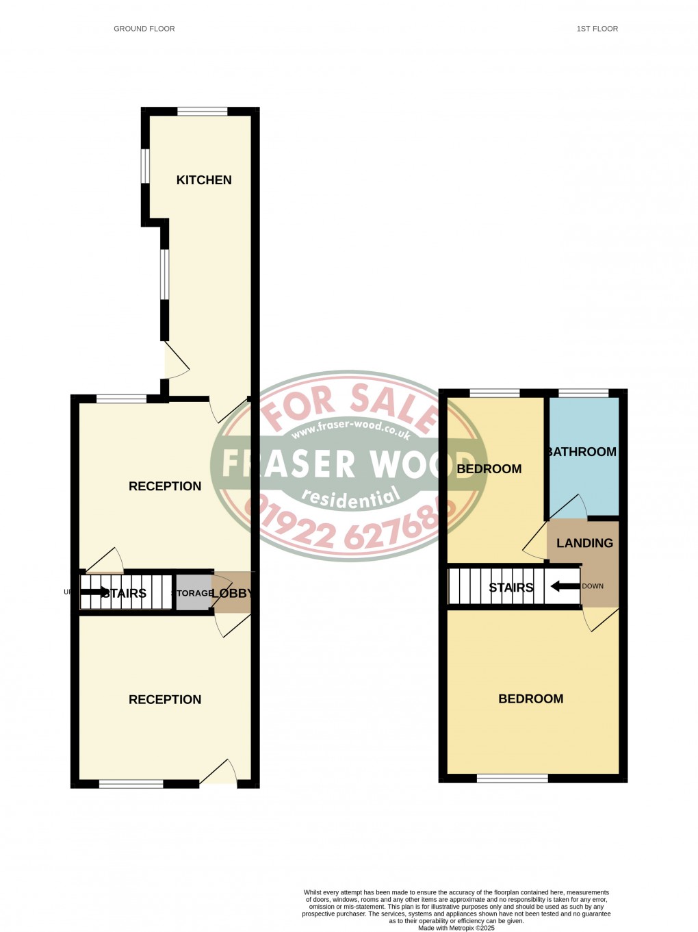 Floorplan for Chuckery, Walsall, West Midlands