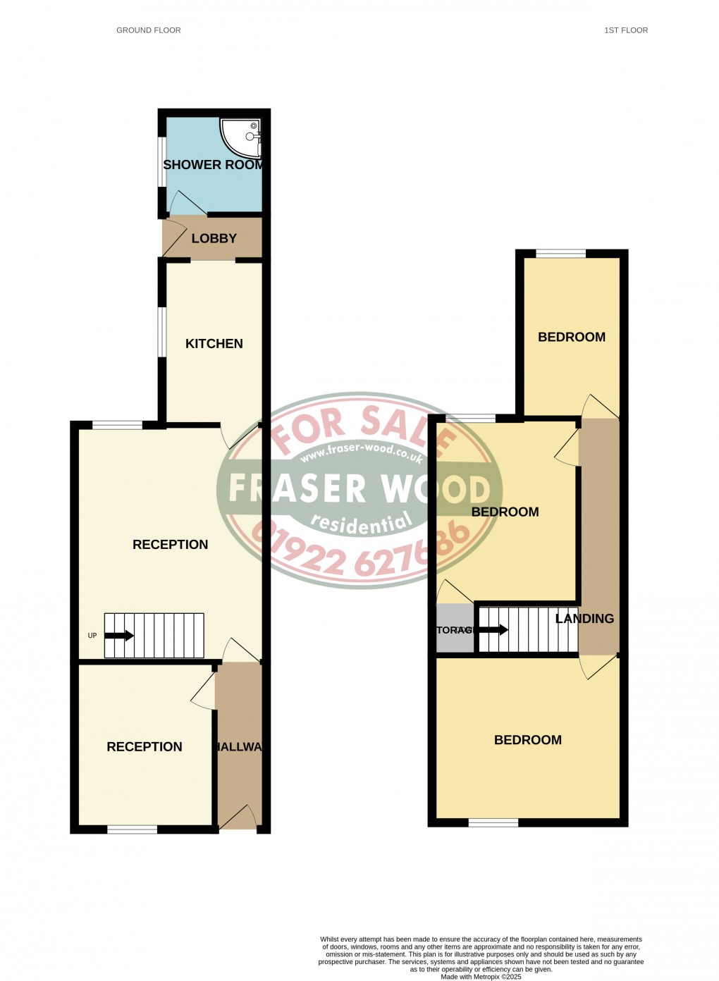 Floorplan for Sandwell Street, Walsall, West Midlands