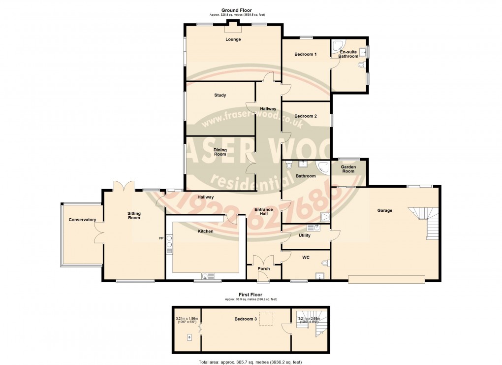 Floorplan for Little Gorway, Walsall, West Midlands