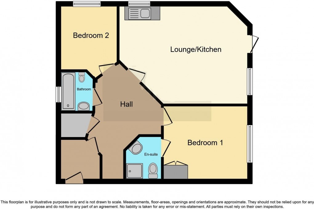 Floorplan for Manorhouse Close, Walsall, West Midlands