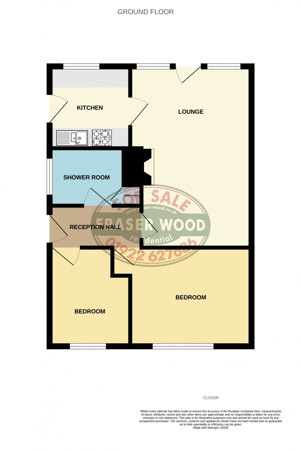 Floorplan for Orchard Hills, Walsall, West Midlands