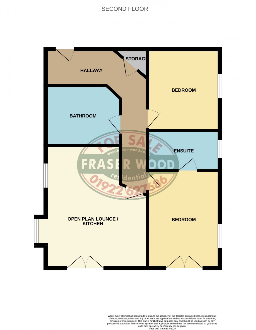 Floorplan for Mellish Road, Walsall, West Midlands