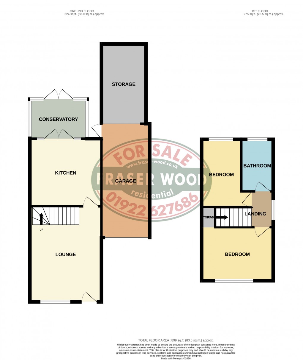 Floorplan for Silverdale Park, Walsall, West Midlands